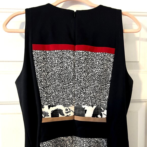 White House Black Market Lined Top with Design - Picture 3 of 5